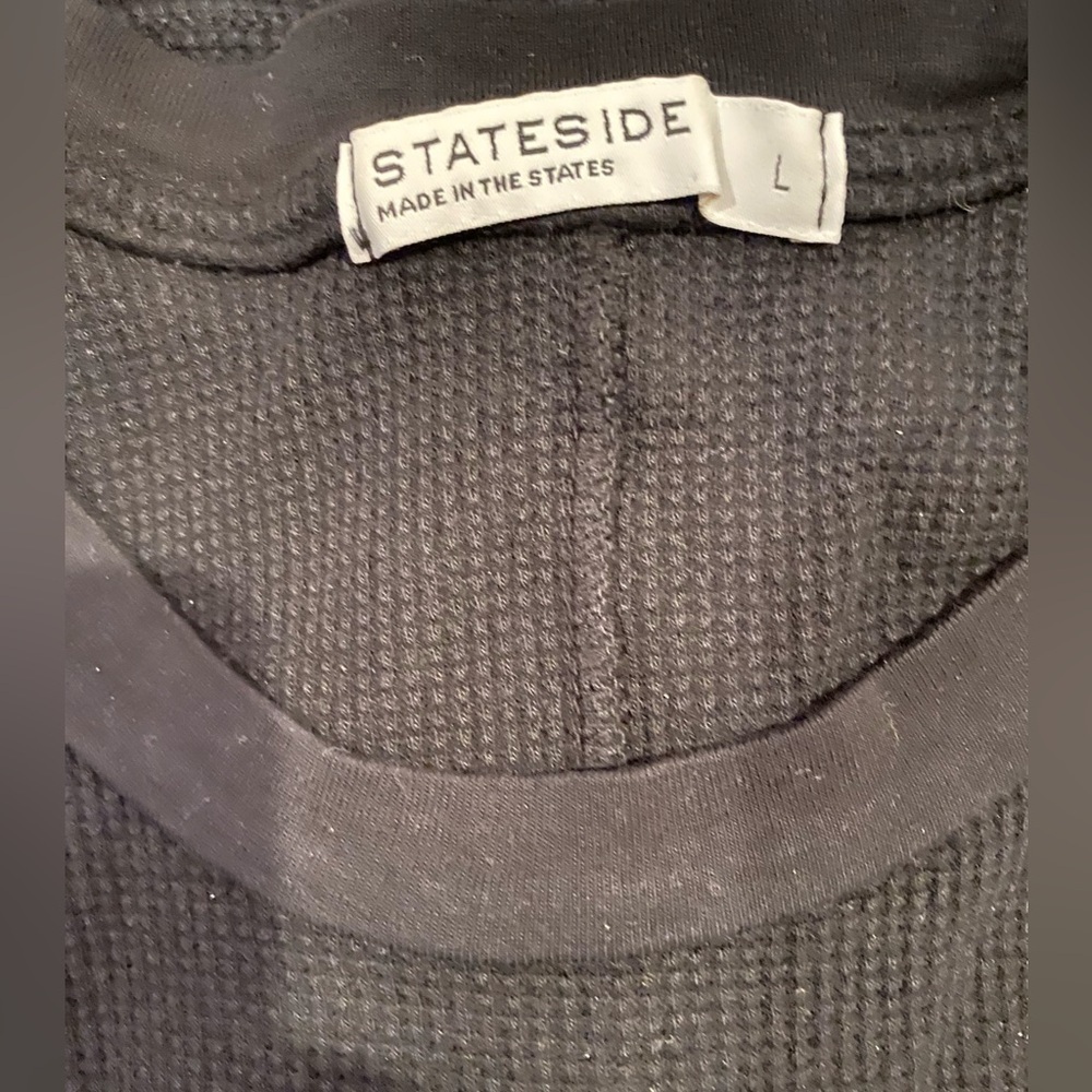 Stateside Rib Long Sleeve Crew — Size L - Picture 4 of 4